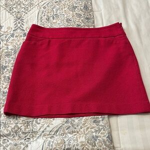 LOFT Vibrant Fuschia Mini Skirt